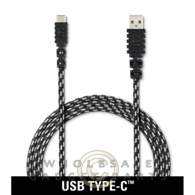 CAT CERTIFIED USB-C TO USB 6FT. CHARGE/SYNC CABLE