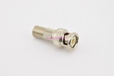 BNC Male to Type F Female Connector Adapter 0-750MHz