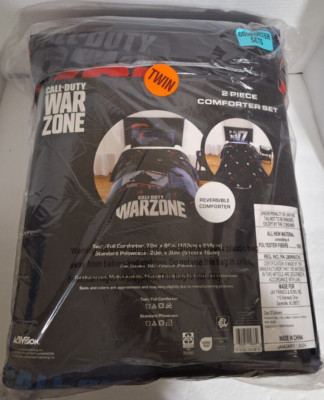 New Call of Duty Warzone Nuketown 2-Piece Twin/Full Reversible Comforter