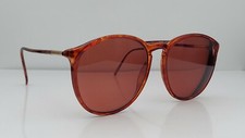 Vintage Bijoux Coronet Brown Oval Sunglasses FRAMES ONLY Japan