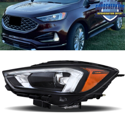 For 2019-2023 Ford Edge Left Side LED DRL Headlight Headlamp Assembly w/Black