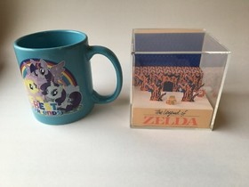 The Legend of Zelda Nintendo NES Classic First Dungeon Shadow Box Art 3.5"