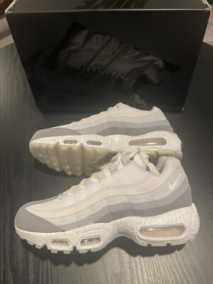 Nike Air Max 95 QS White Light Bone DV2593-100 Women's Size 7.5
