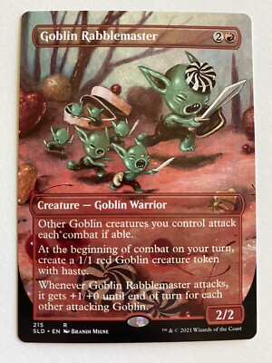 Goblin Rabblemaster *Non-Foil* SECRET LAIR: Valentine s Day 2021 MT/NM MTG