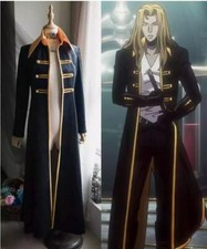 Castlevania Cosplay costume Alucard Sypha costume outfit uniform jacket custom