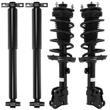 Front Rear Struts & Shocks and Coil Spring & Mount Set For Honda Pilot 2009-2015