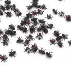 100 Pcs Plastic Fly Figurine Halloween Decoration Flies Prank Toy