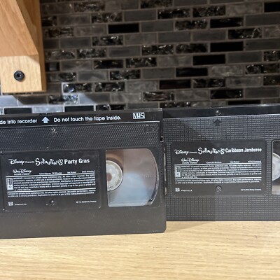 Disney Sebastian's Party Gras & Caribbean Jamboree VHS Sing Along