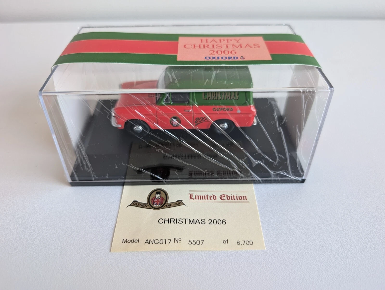 VANS Oxford Die Cast Model Van Natale 2006 Edizione Limitata Boxato Sigillato Nuovo