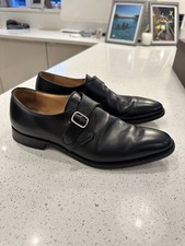 Church’s Monk Strap Black Shoe Size 8.5