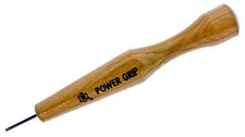 Mikisyo Power Grip Wood Carving Tool Flat 1.5mm Straight Woodworking Chisel