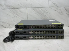 Lot of 3 Cisco Switch ME-3400E-24TS-M 24Port Fast Ethernet!