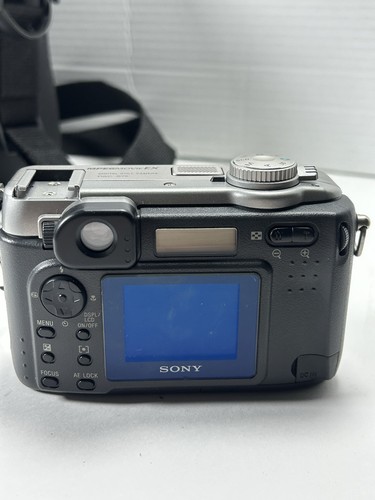Sony Cybershot MPEG Movie Ex DSC-S75 avec étui Ambico et cordon d'alimentation LIRE DESC. - Photo 14/24