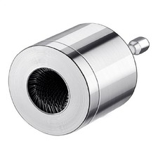 Full-Metal Copper Pipe Cleaner, Tube Cleaning Brush For Drill With Replacea