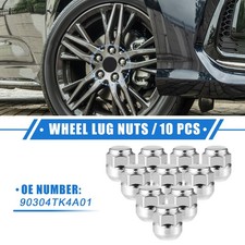 10 Pcs Wheel Lug Nuts for Honda Odyssey for Honda Pilot M14x1.5 Tire Lugnuts