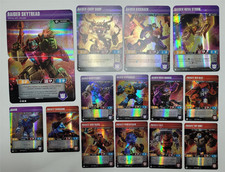 15 Card Transformers Trading Card Game TCG Lot #4 Featuring SKYTREAD
