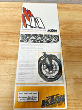 Genuine KTM 690 Duke Set Of Wheel Stickers Front And Rear  76009099000 #P