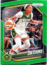 2025 Panini Prizm WNBA #110 Zia Cooke Green Prizms
