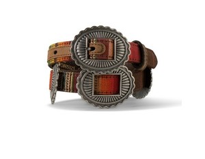 Ariat Western Belt Girls Serape Oval Conchos 26 Multi-Color A1306997 CLEARANCE