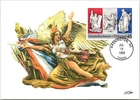 Dr Jim Stamps Maximum Card C120 45C Airmail French Revolution First Day Issue