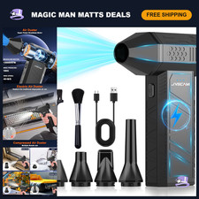 High-Power Compressed Air Duster 130,000 RPM Blower with Brushless Motor  Brush