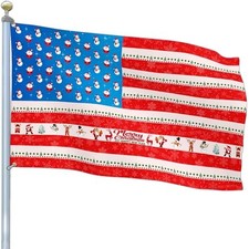 Merry Christmas Flags 3x5 Outdoor Christmas Vacation Decorations Winter