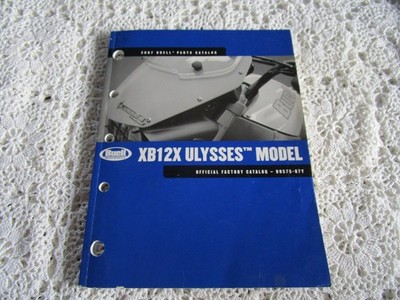 Harley Buell XB12X Ulysses 2007 Teile Katalog Parts Catalog 99575-07Y