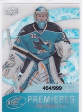 2011-12 Upper Deck Ice ALEX STALOCK Ice Premieres rookie card #59