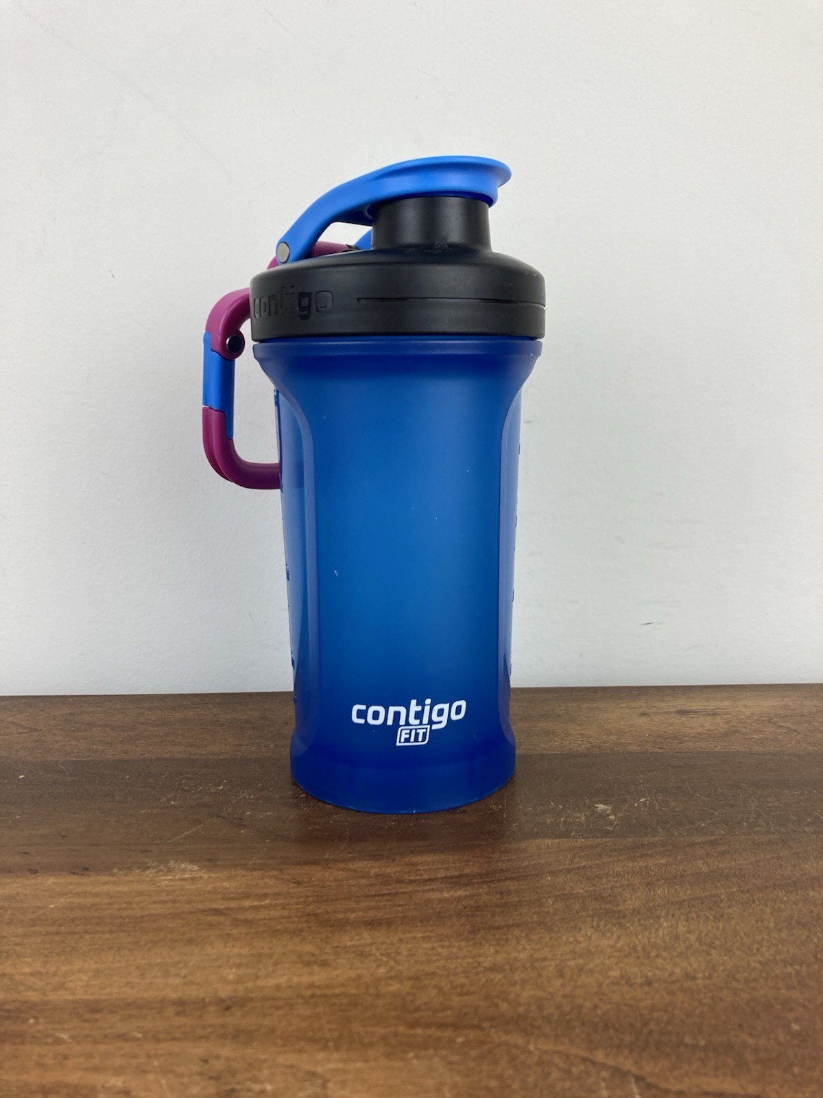 16oz Light Blue/black/pink Colorway Pre Owned Bottle