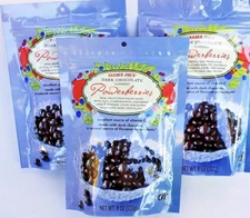 3X Pack Trader Joe's Dark Chocolate Covered Powerberries 8 oz Each