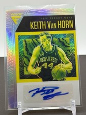 2020-21 Panini Flux - Flux Signatures Keith Van Horn #FLS-KVH Silver Prizm (AU)