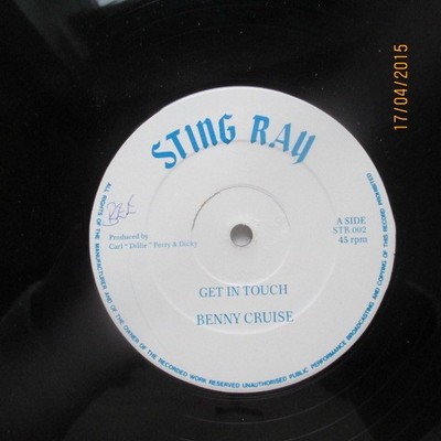 Benny Cruise - Get In Touch, 12'', (Vinyl)