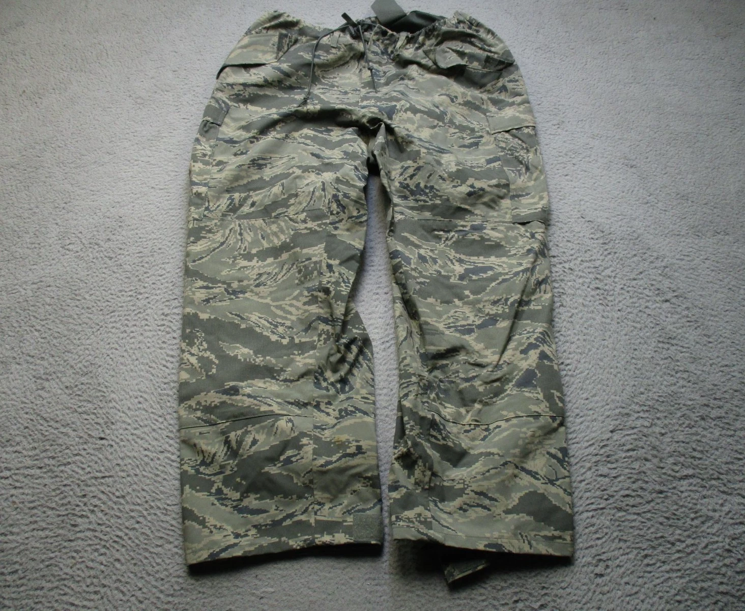 US Air Force APECS Trousers Mens X-Large Regular ABU Camo PTFE Waterproof