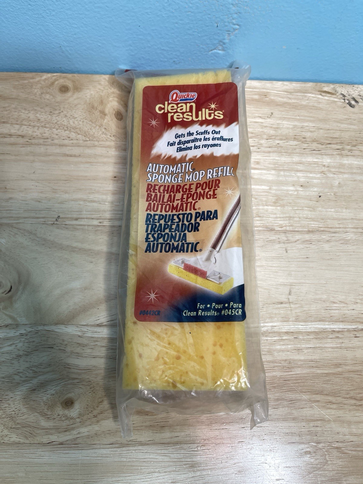 Quickie Clean Results Automatic Sponge Mop Refill #0442CR #0
