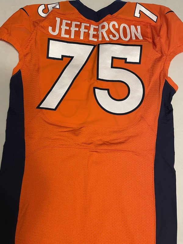 Game Issued Denver Broncos Practice Jersey, Purchased At Dove Valley