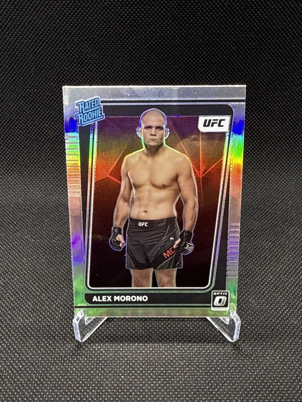 2022 Panini Donruss Optic UFC Rated Rookie Holo Silver Prizm Alex Morono 