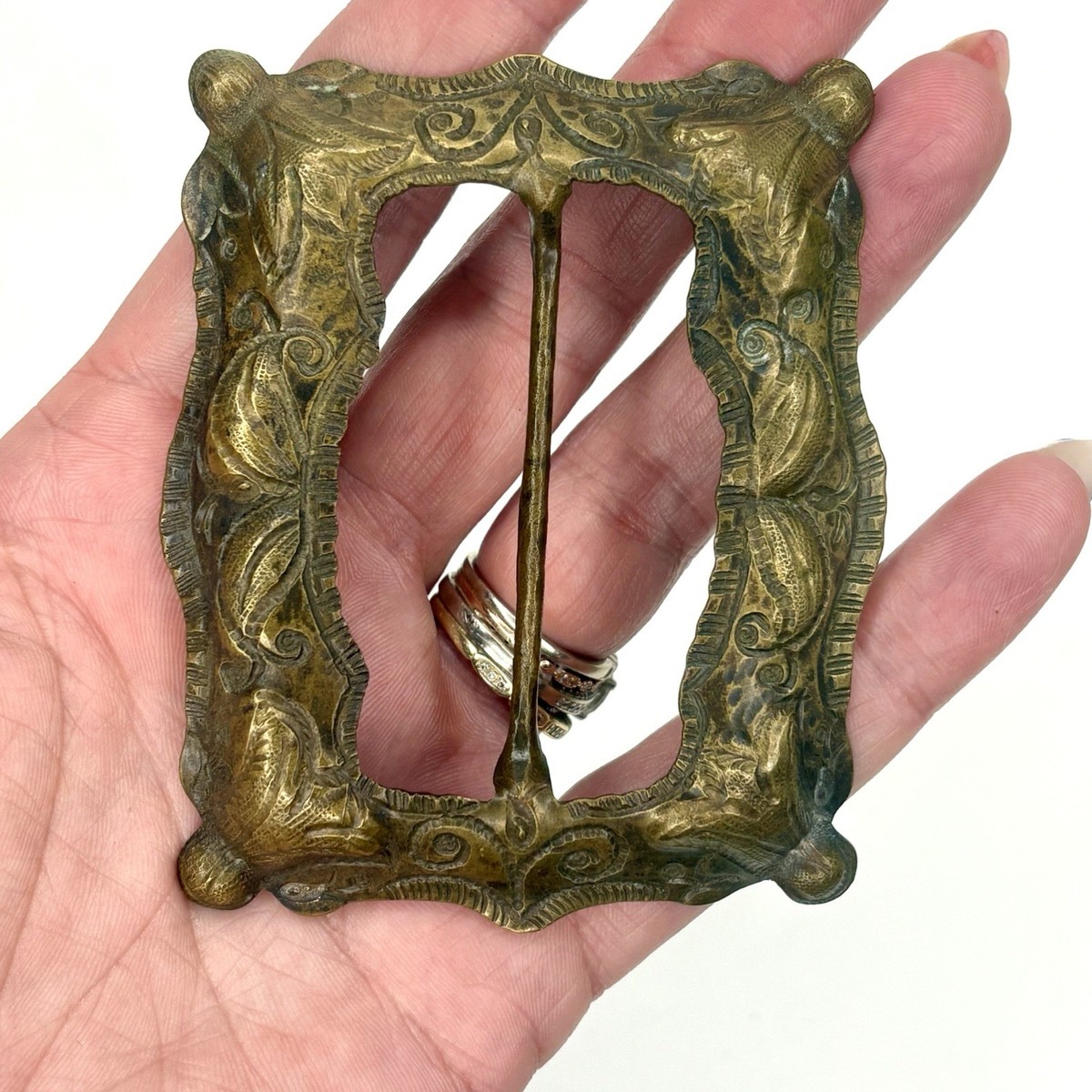 Artisan crafted belt buckles Sterling Silver Eagle Belt Buckle | Artisan handmade  main image 4