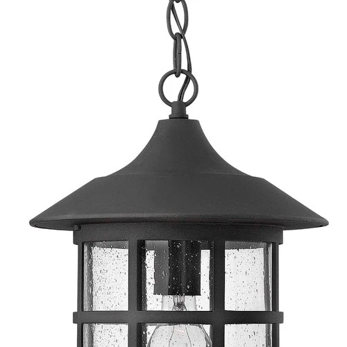 Hinkley Freeport 14" High Black Outdoor Lantern Hanging Light - Picture 5 of 10
