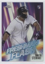 2019 Topps Chrome Freshman Flash Christin Stewart #2 5ta