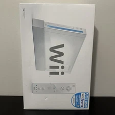 BOXED Nintendo Wii Video Game Console RVL-001 Bundle + Wii Sports Netflix Disc