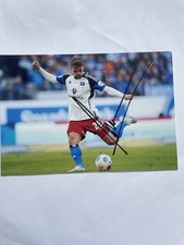 Miro Muheim Signiertes Foto 10x15 cm Original Autogramm Hamburger SV HSV Neu