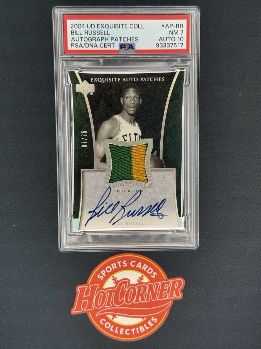 Bill Russell Autographed Basketball Trading Cards | Updated Oct 2026