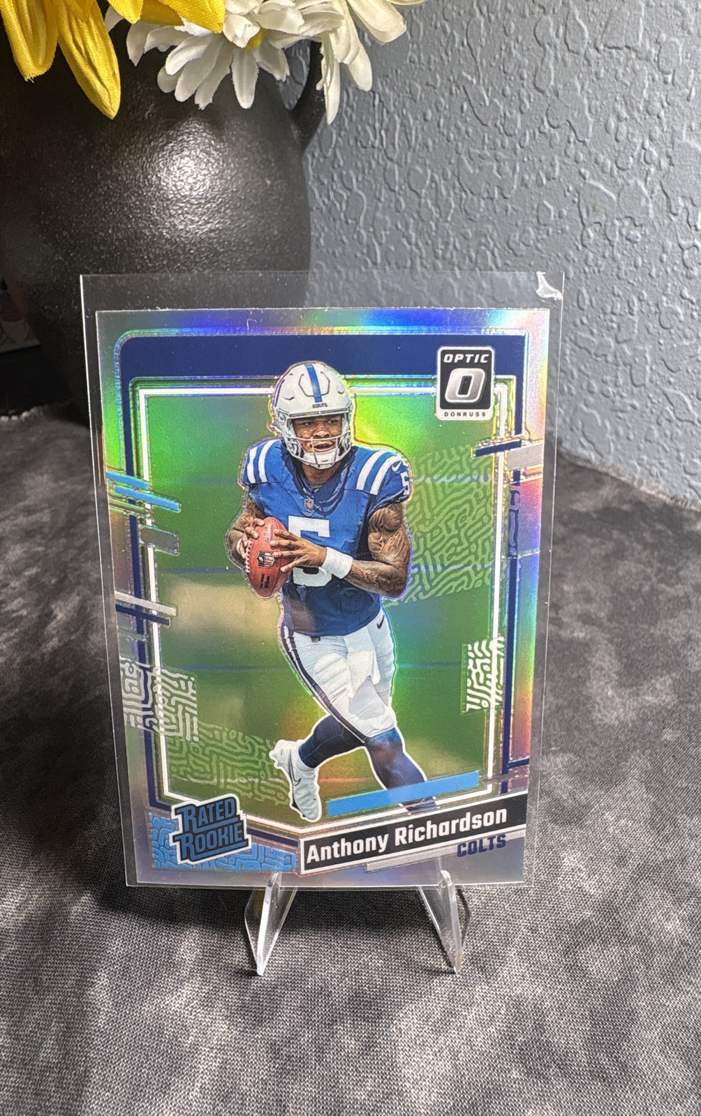 2023 Panini Donruss Optic - Rated Rookie Anthony Richardson #247 Holo Prizm (RC)