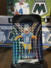 2025 Panini Mosaic - Elevate Tre Harris #10 Mosaic Prizm (RC)