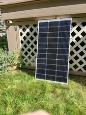 ECO-WORTHY 100 Watt Solar Panel 18 Volt Monocrystalline Solar Panel