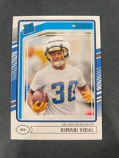 Kimani Vidal Troy/LA Chargers 2024 Donruss - Rated Rookie No. 355 (RC)
