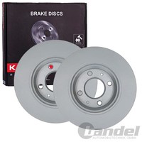 2X Kamoka Bremsscheiben 256Mm BelÜFtet Vorne Passend FÜR Hyundai I20 | 103209