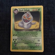 2000 DARK ARBOK Pokemon Card - Team Rocket 19/82 Rare