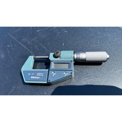 Mitutoyo 293-766-30 Digimatic Micrometer 0-1'' .00005'' Digital LCD Gauge Japan