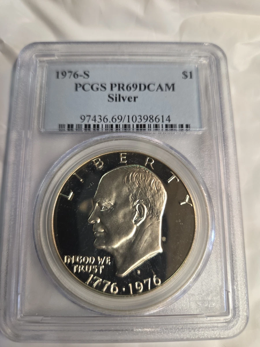 PR 69 Graded 1976 Eisenhower Dollars (1971-1978) for sale | eBay